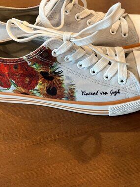 Celdes Celebrity Destinations Canvas Sneakers Vincent van Gogh Size EU 38